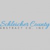 Schleicher County Abstract